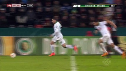 Florian Grillitsch Goal - Bayer Leverkusen 1 - 3	Werder Bremen - 09-02-2016