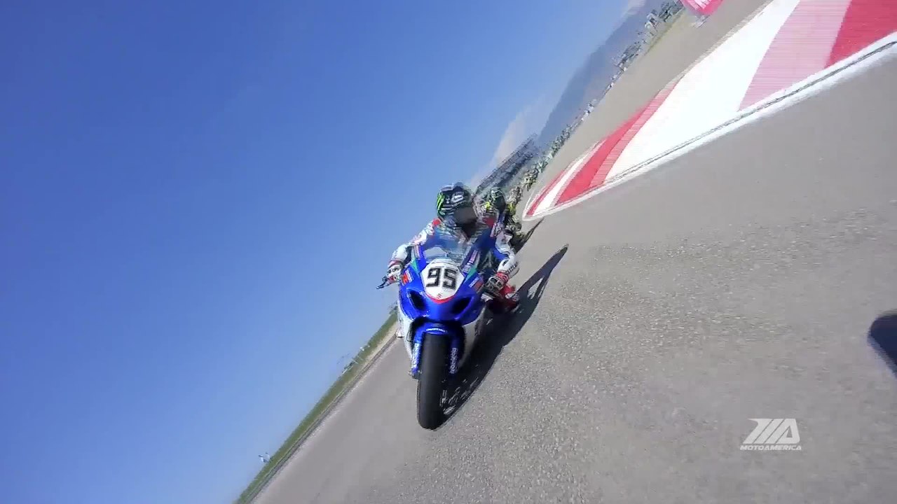 MotoAmerica Round 6 Miller Motorsports Park Superbike Race 2 Highlights