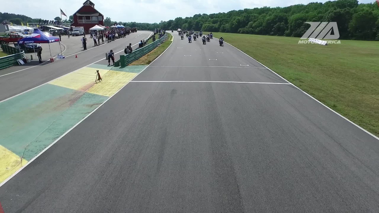 2015 MotoAmerica Round Three VIRginia International Raceway Superbike/Superstock 1000 Race Two Highlights