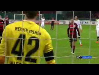 Bayer Leverkusen vs Werder Bremen  1-3  All Goals - 09.02.2016 HD