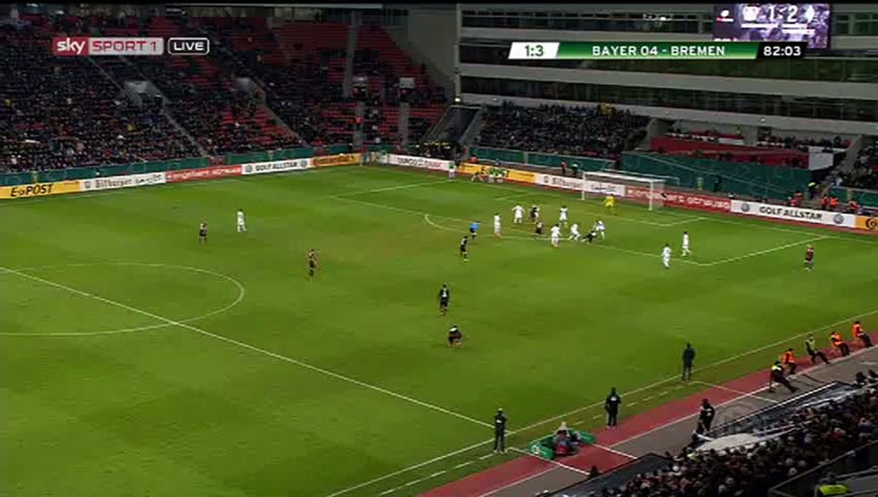 Florian Grillitsch Goal HD - Bayer Leverkusen 1-3 Werder Bremen - 09-02-2016 DFB Pokal
