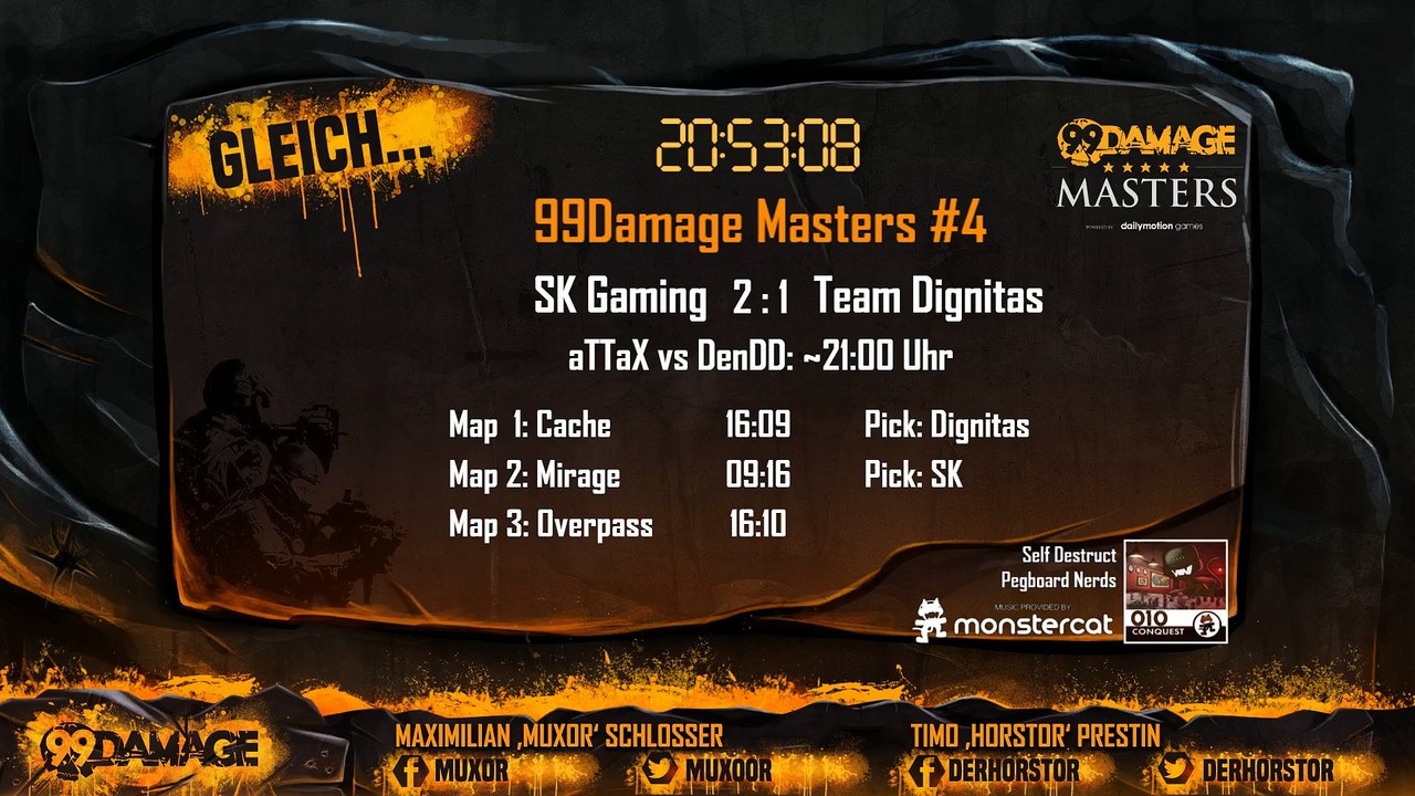99DAMAGE Masters mit Muxor & Horstor - German Stream (262)