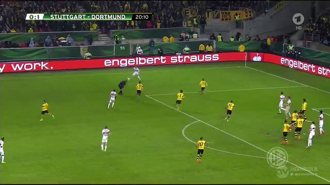 1-1 Lukas Rupp HD - VfB Stuttgart v. Borussia Dortmund - 09-02-2016