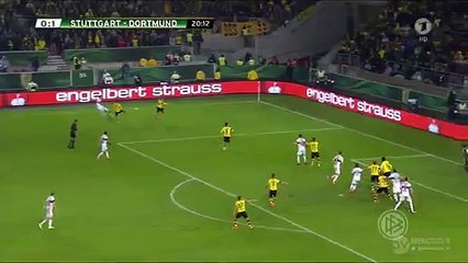 1-1 Lukas Rupp | VfB Stuttgart -. Borussia Dortmund 09.02.2016 HD