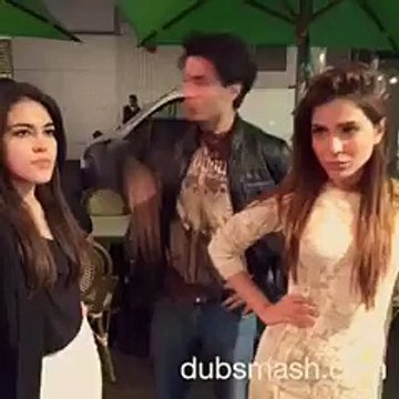 Check out Dubsmash Video of Ali Zafar and Humaima Malik
