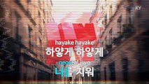 [MR / 노래방 멜로디제거] 하얗게 (Feat.리차드 파커스) - MC몽 (KY Karaoke No.KY88302)