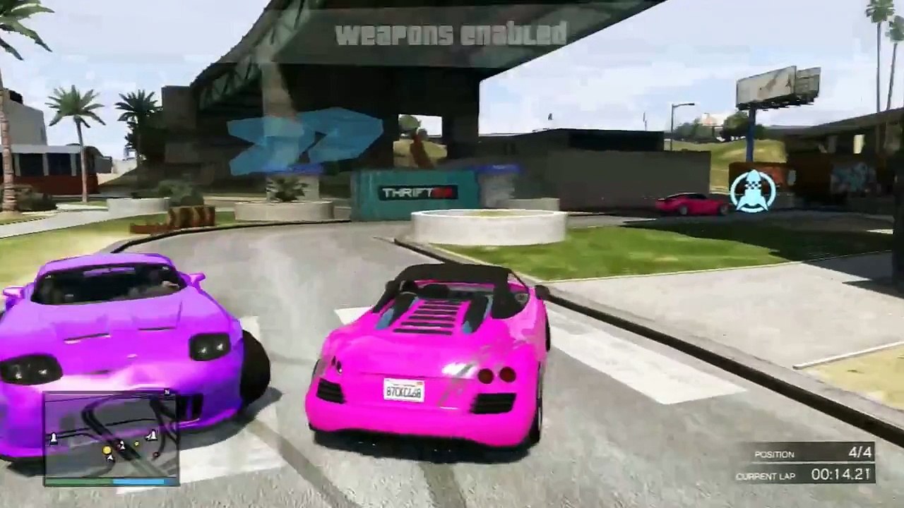 GTA 5 - Race #15 - with Friends (Grand Theft Auto V)