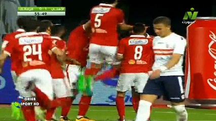 أهداف مباراة الاهلي والزمالك 2-0
