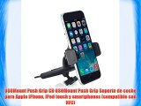 OSOMount Push Grip CD OSOMount Push Grip Soporte de coche para Apple iPhone iPod touch y smartphones