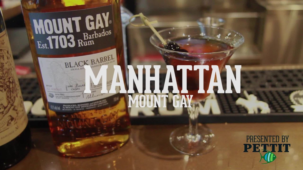Mount Gay Rum Manhattan Recipe video Dailymotion