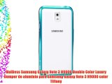 MulBess Samsung Galaxy Note 3 N9000 Double Color Luxury Bumper de aluminio para Samsung Galaxy