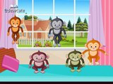 Edewcate english rhymes - Five Little Monkeys Jumping on the Bed