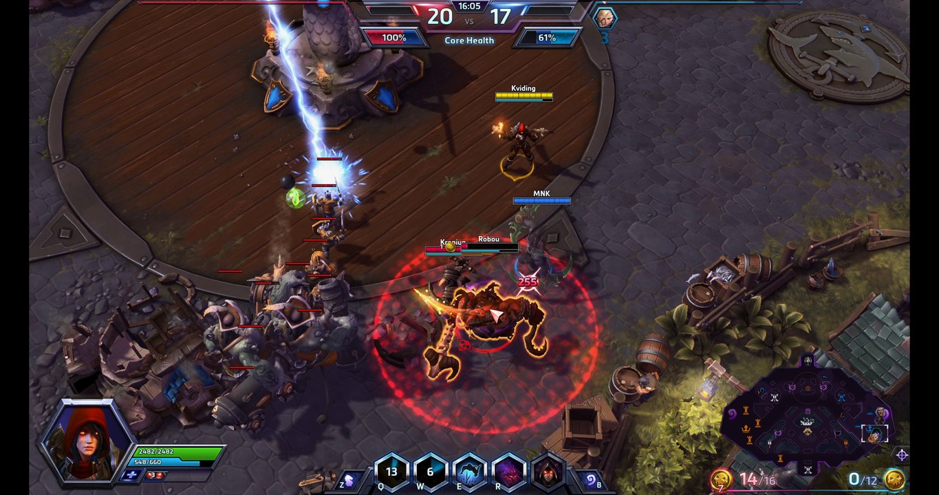 Heroes of the storm gameplay - Blackheart´s Bay - Valla part IIII