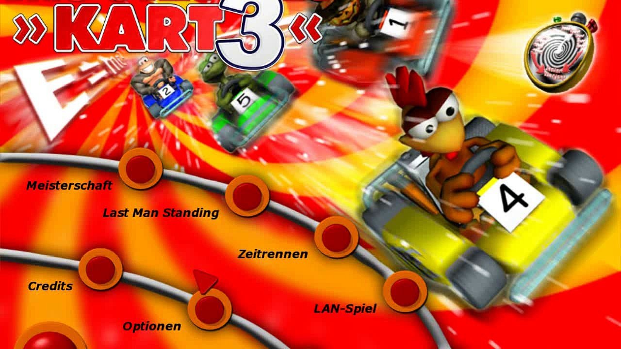 Lets Play | Moorhuhn Kart 3 | German | 100% | Part 2 | Zurück in die Zukunft!