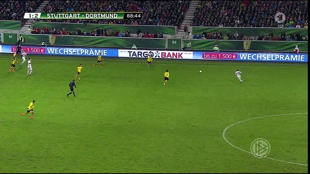 Henrikh Mkhitaryan Goal HD - VfB Stuttgart 1-3 Dortmund - 09-02-2016 DFB Pokal