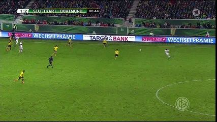 Henrikh Mkhitaryan Goal HD - VfB Stuttgart 1-3 Dortmund - 09-02-2016 DFB Pokal