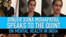 Sona Mohapatra Spreads Awareness About Mental Health Issues