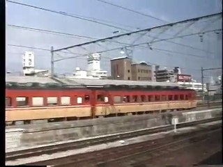 【車窓】阪神淡路大震災直後のJR神戸線（95年2月15日　快速　須磨－神戸　山側）
