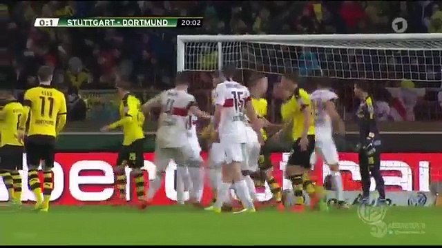 Stuttgart 1-3 Borussia Dortmund (DFB-Pokal)