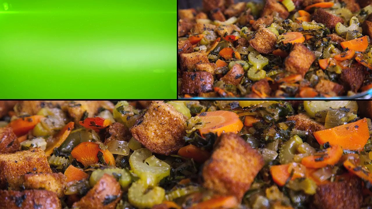 Turkey or Chicken Stuffing (Side) Recipe 4K