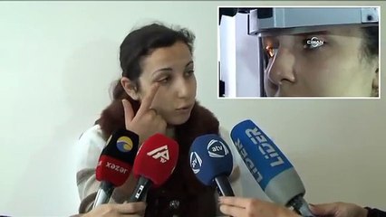 Gözlerinden yaş yerine kristal geliyor