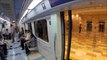 Dubai WorldClass Metro Train Metro Station -HD-