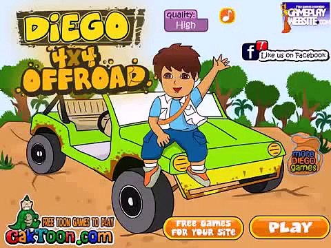 Dora lExploratrice en Francais dessins animés Episodes complet diego games 4x4 offroad 54qorUH rq