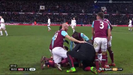 Angelo Ogbonna Super Goal HD - West Ham 2-1 Liverpool - FA Cup 09.02.2016 HD