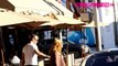 James Van Der Beek & Pregnant Wife Kimberly Have Lunch Together In Beverly Hills 2.8.16