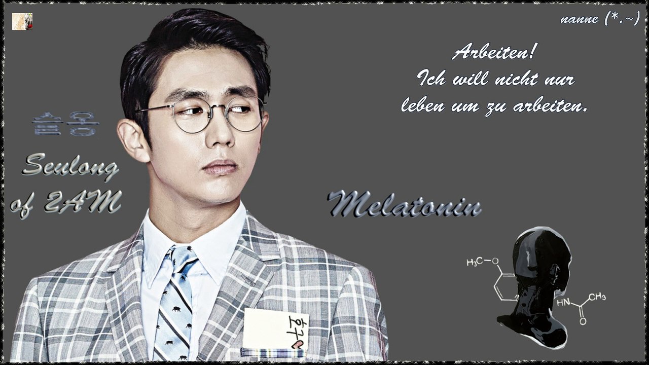 Seulong of 2AM – Melatonin k-pop [german Sub]