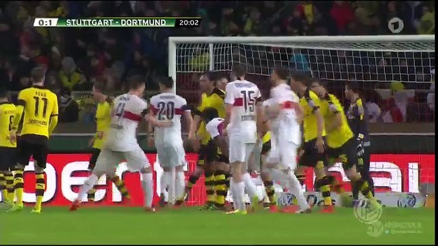VfB Stuttgart v Borussia Dortmund - StutBD - highlights, interviews and reports