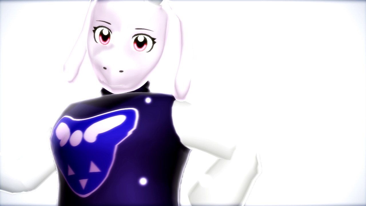 MMD-UTAU-UNDERTALE- yellow - Toriel