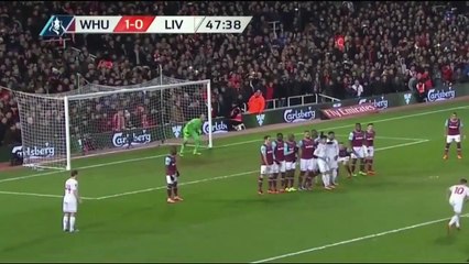 WEST HAM UNITED VS LIVERPOOL 2-1 ALL GOALS & HIGHLIGHTS 09.02.2016  HD