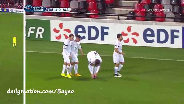 All Goals HD - Saint-Malo 1-2 GFC Ajaccio - 09-02-2016 Coupe de France