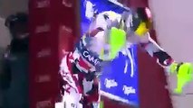Champion skier Marcel Hirscher has near miss as drone falls out of sky