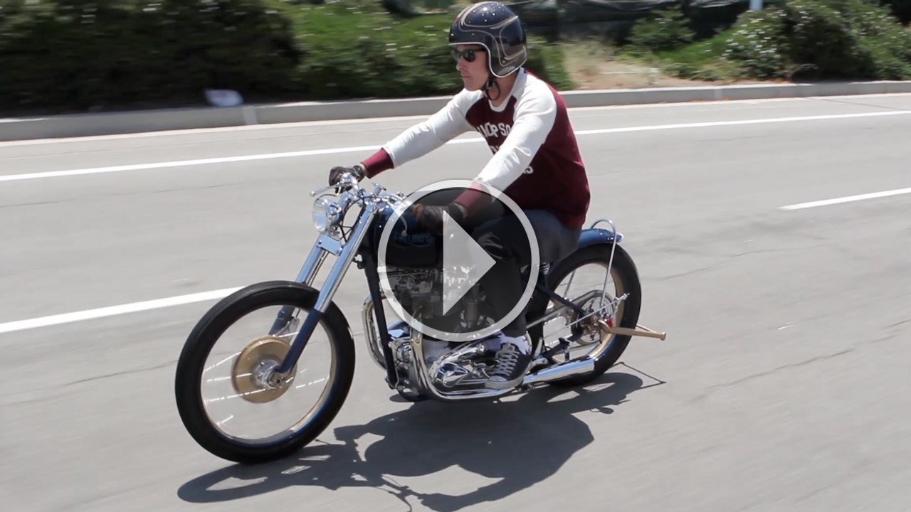 Bryan Thompson's 1952 Triumph Thunderbird