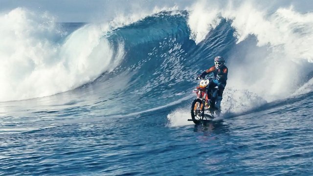 Moto Surfing: Robbie Maddison's Pipe Dream