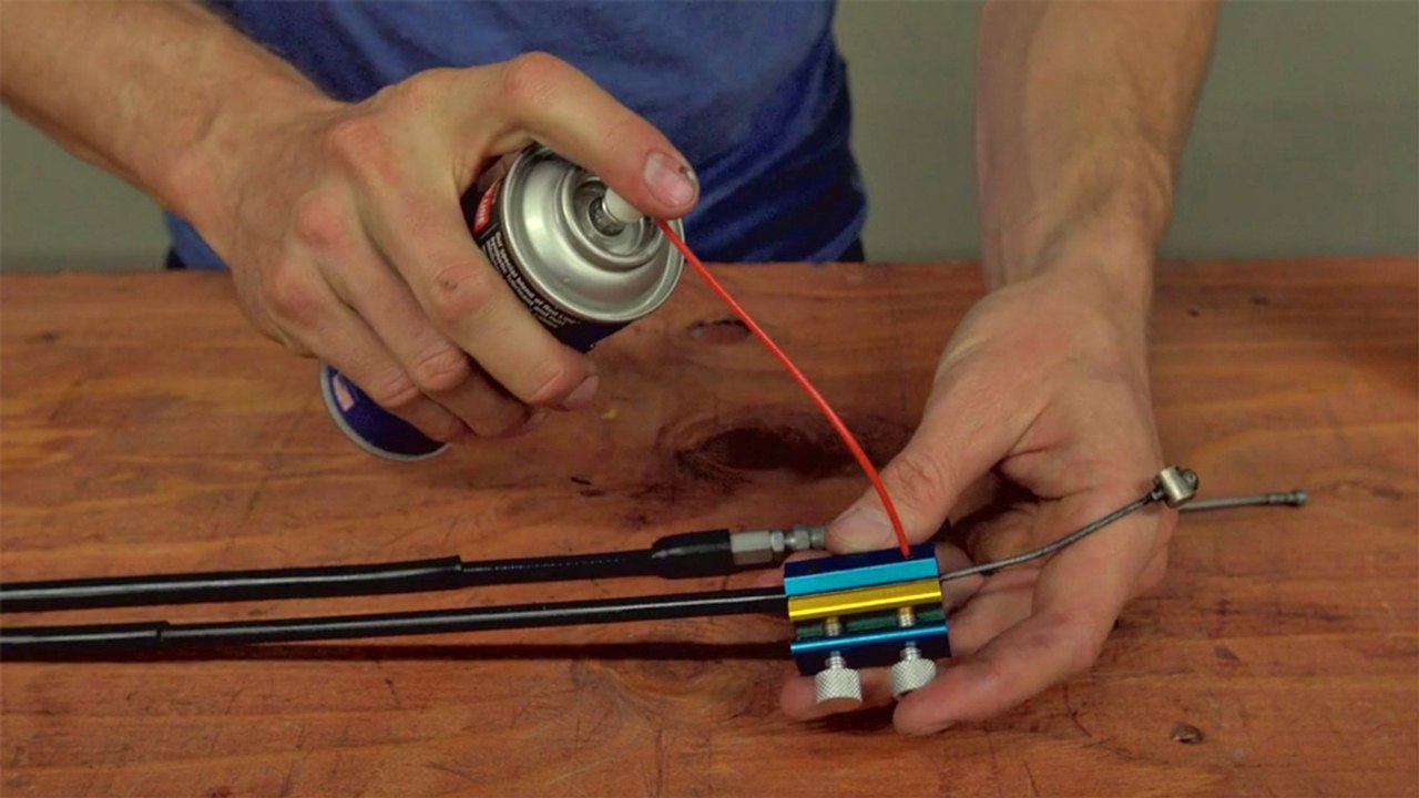 How To Lubricate Motorcycle Cables MC GARAGE VIDEO video Dailymotion