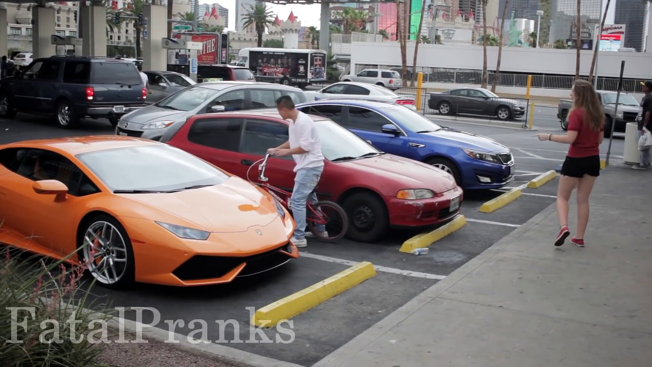 LAMBORGHINI GOLD DIGGER PRANK - 16 YEAR OLD PICKING UP GIRLS