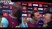 West Ham 2-1 Liverpool - Mark Noble & Angelo Ogbonna Post Match Interview