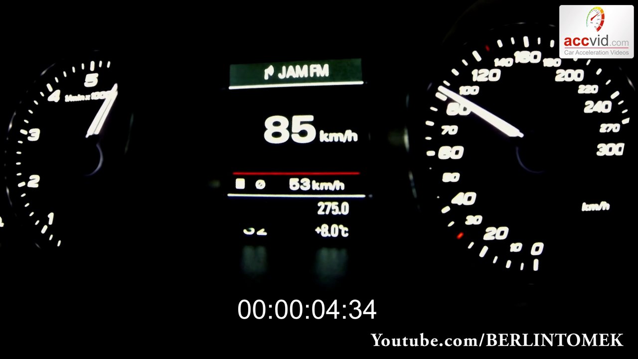 Audi S5 Acceleration 0-264 Launch Control