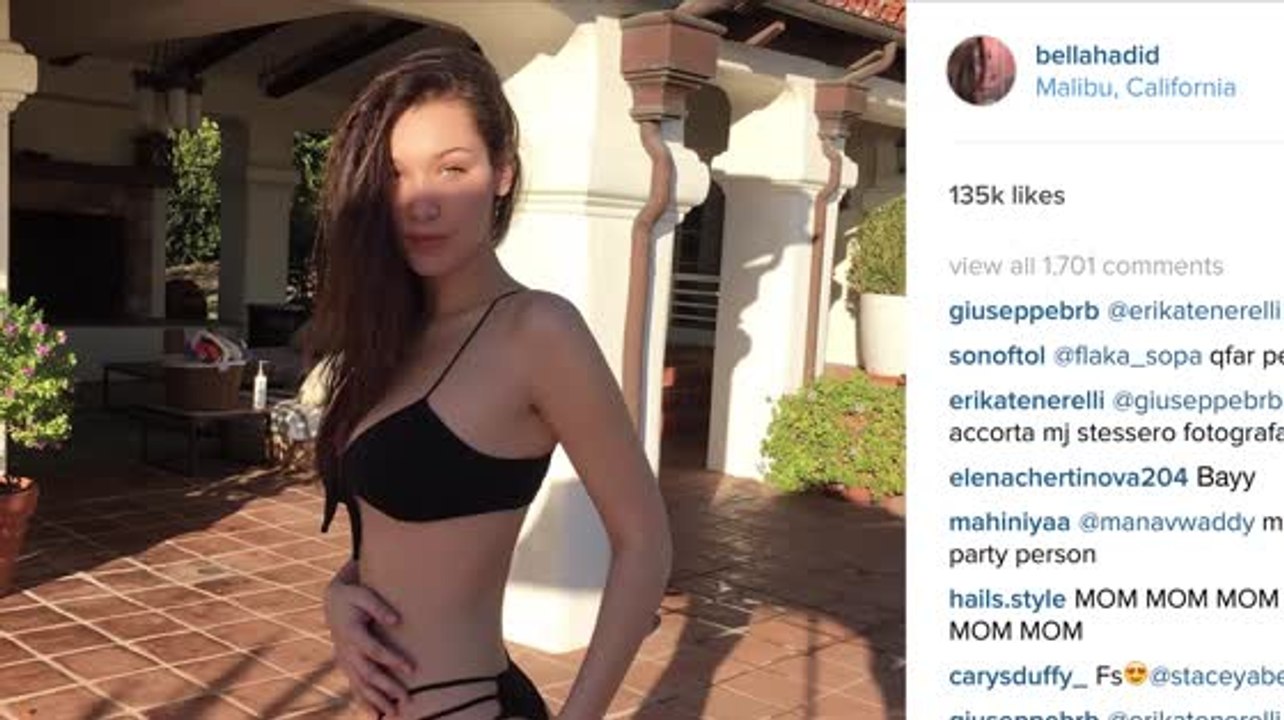 Bella Hadid postet sexy Bikinibilder