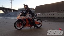 amber grace burn out KTM RC8