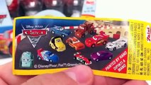 Cars 2 Chcolate Surprise Egg Unboxing Disney Pixar toy gift - Kinder Sorpresa