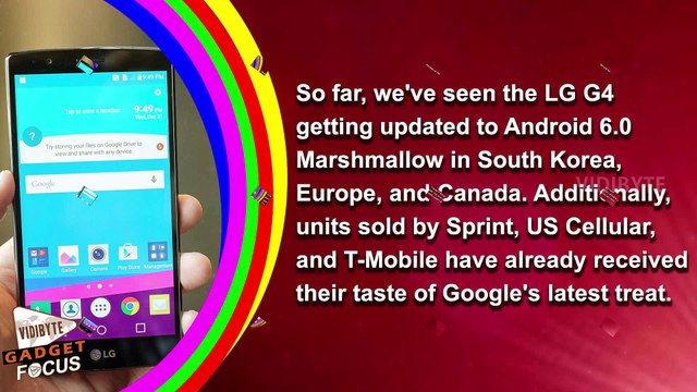 AT&T LG G4 is Now Receiving Android 6.0 Marshmallow Update