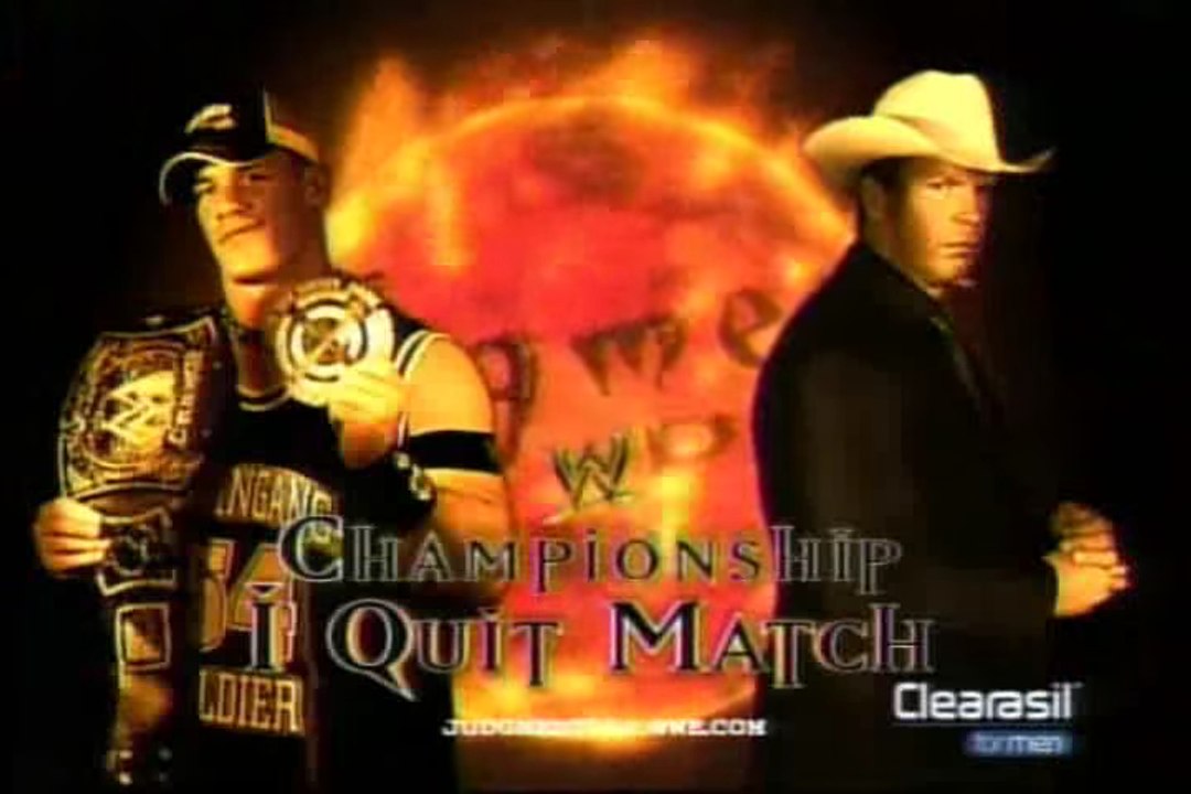 John Cena vs John Bradshaw Layfield I Quit Match  WWE Championship Judgment Day 2005