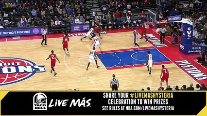 Taco Bell #LiveMasHYSTERIA: Andre Drummond's Buzzer Beater