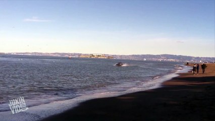 DeLorean Boat at McCovey Cove / AT&T Park