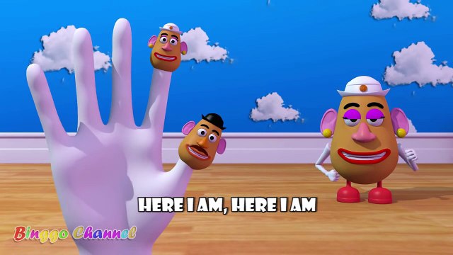 Potato Head Toy Story Finger Family | 3D Animation In HD From Binggo Channel