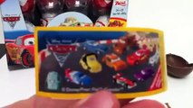 Cars 2 Kinder Surprise Egg Unboxing Disney Pixar - Kinder Sorpresa Cars 2